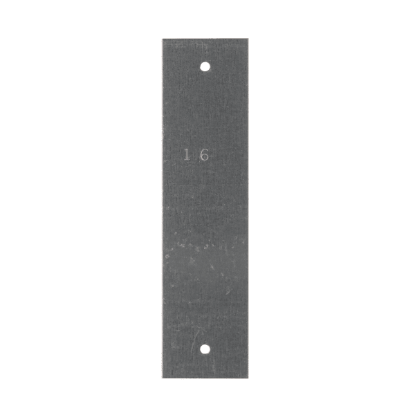 1-1/2" x 9" 16ga 4-Hole Nail Plate