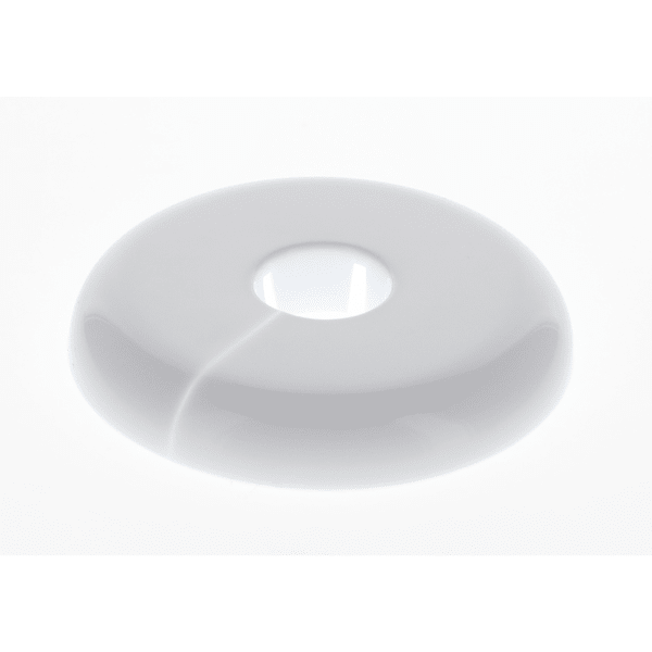 1/2" CWT White Floor & Ceiling Plate