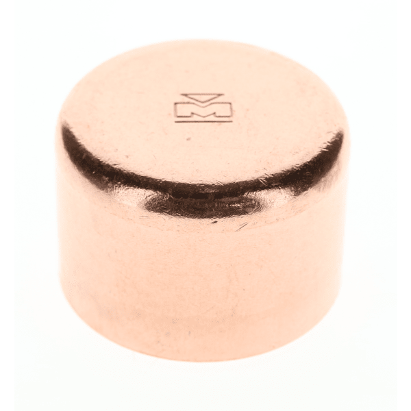 1-1/2" Copper Sweat Fittings - Cap C