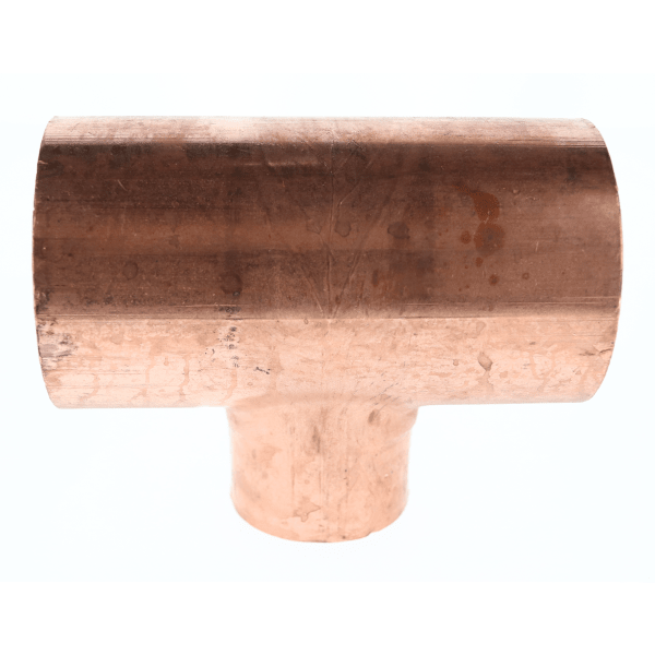 3" x 3" x 1-1/2" Copper Sweat Fittings - Tee C x C x C