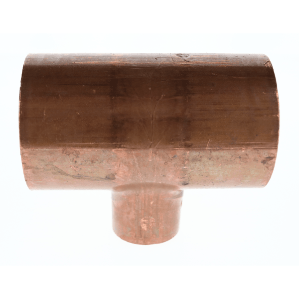 2-1/2" x 2-1/2" x 1/2" Copper Sweat Fittings - Tee C x C x C