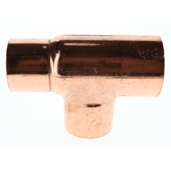 1-1/2" x 1-1/4" x 1-1/2" Copper Sweat Fittings - Tee C x C x C