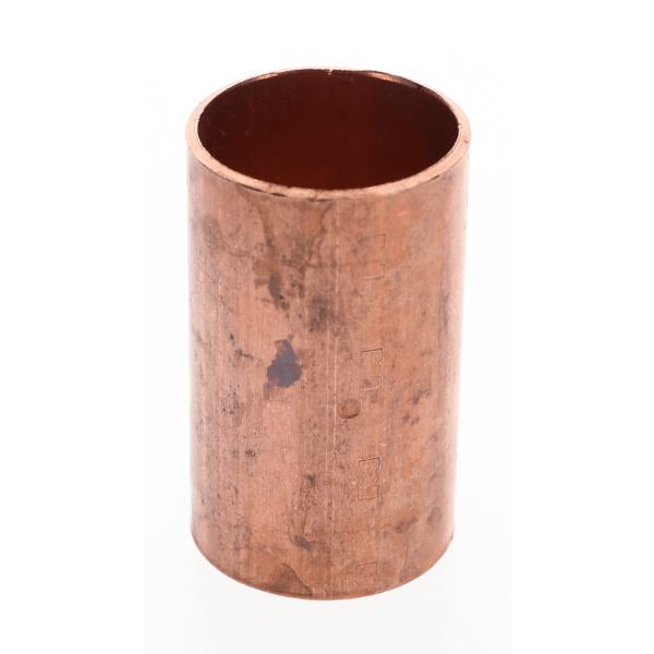 3/4" Copper Sweat Fittings - Coupling - Dimple Stop C x C