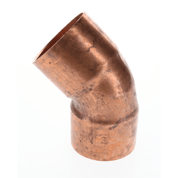 1-1/2" Copper Sweat Fittings - 45 Degree Elbow C x C