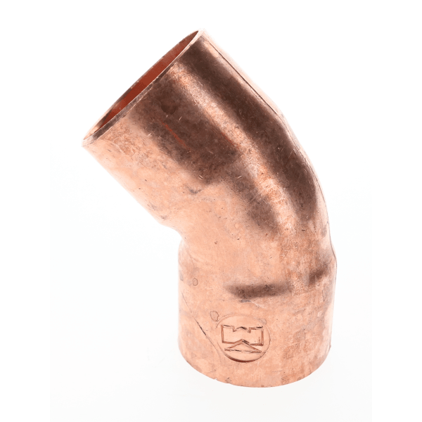 1-1/4" Copper Sweat Fittings - 45 Degree Elbow C x C
