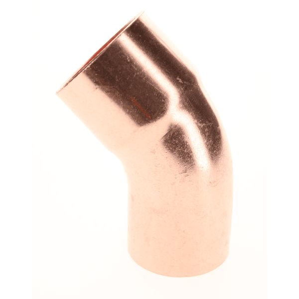 1-1/4" Copper Sweat Fittings - 45 Degree Street Elbow Ftg x C