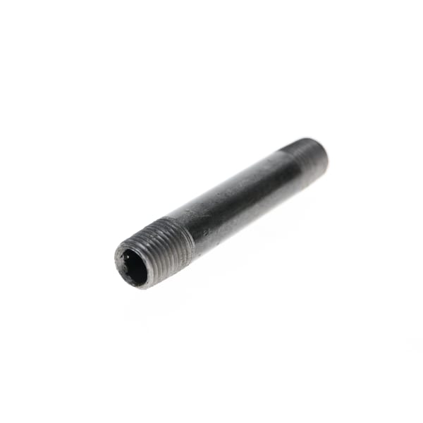 1/2" x 4-1/2" - Black Iron Nipple
