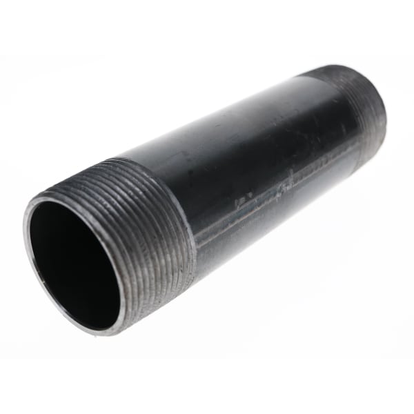 1-1/2" x 8" - Black Iron Nipple