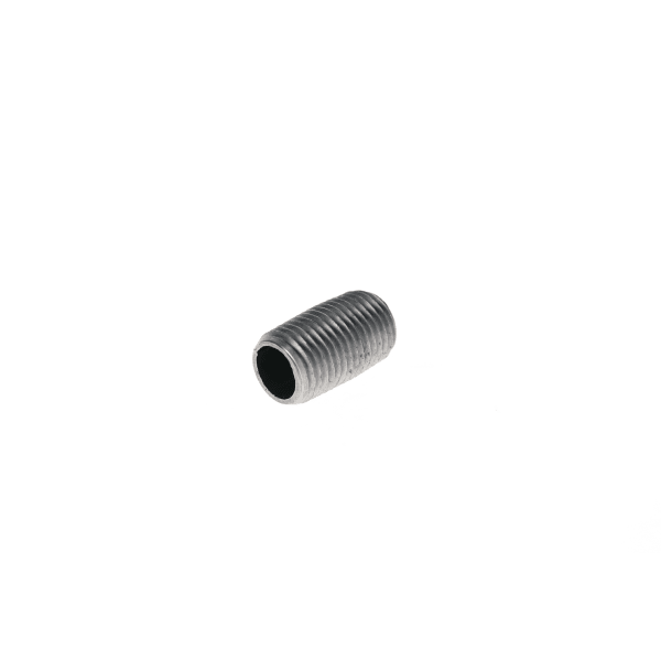 3/8" x Close - Black Iron Nipple