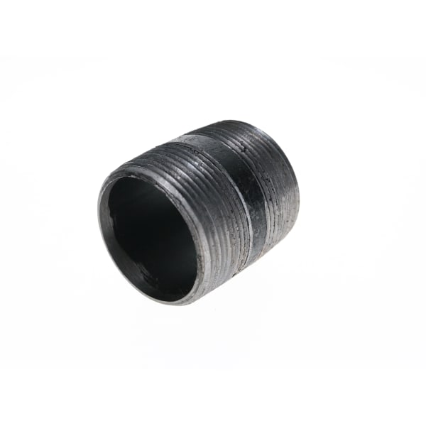 1-1/2" x 2-1/2" - Black Iron Nipple