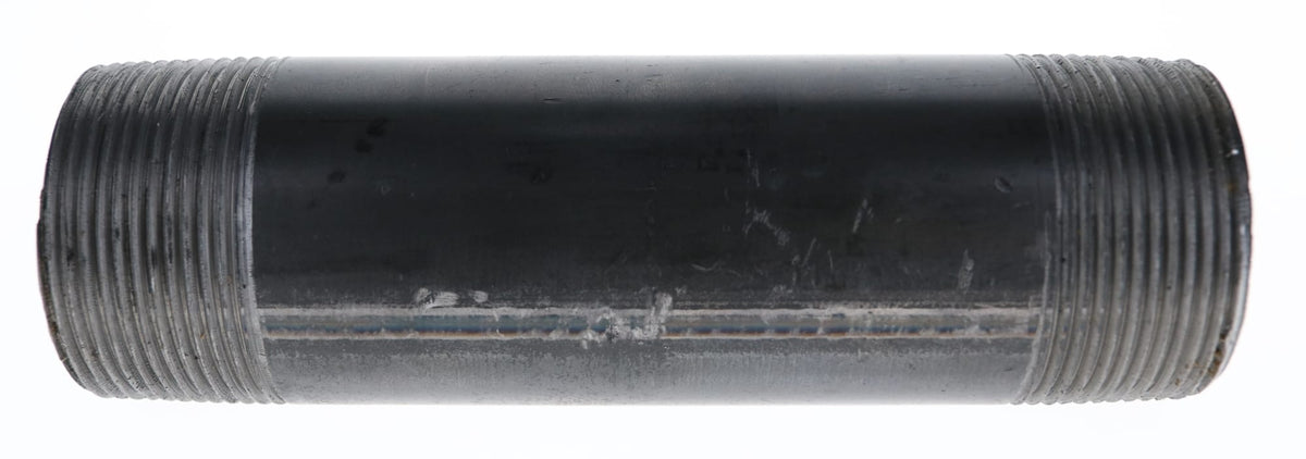 Mueller Streamline 1-1/2" x 6" - Black Iron Nipple
