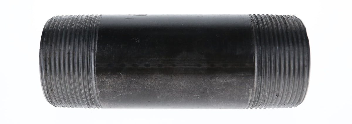 Mueller Streamline 1-1/2" x 5" - Black Iron Nipple