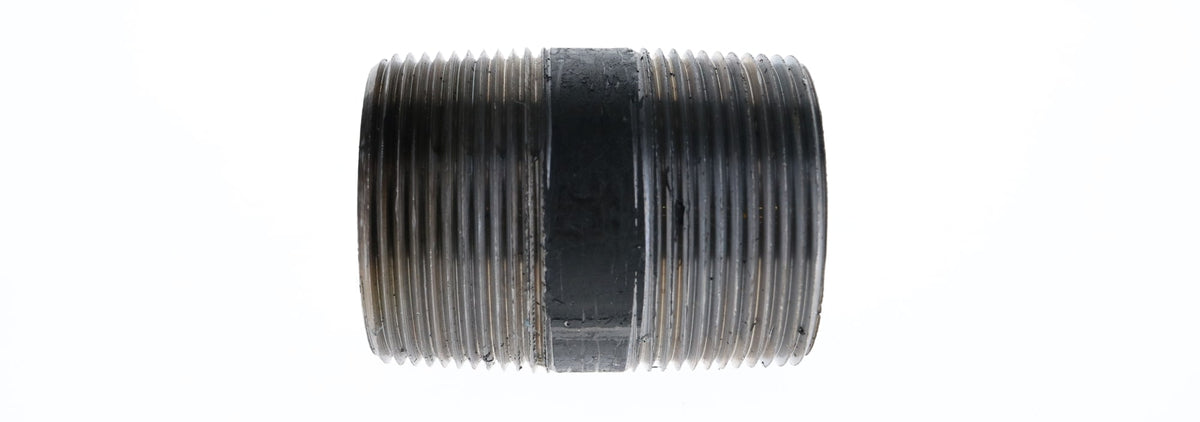 Mueller Streamline 1-1/2" x 2" - Black Iron Nipple