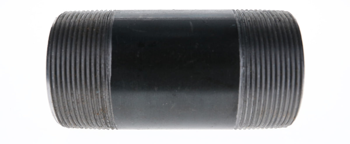 Mueller Streamline 3" x 5-1/2" - Black Iron Nipple