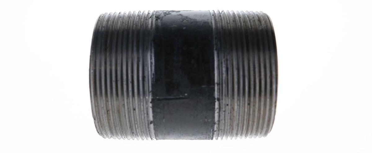 Mueller Streamline 2-1/2" x 3" - Black Iron Nipple