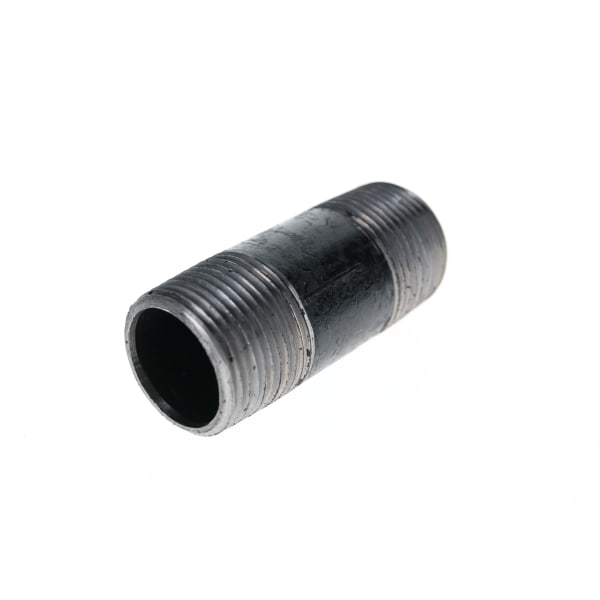1" x 3-1/2" - Black Iron Nipple