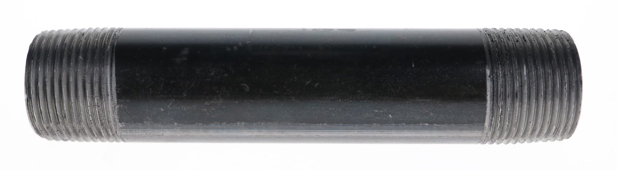 Mueller Streamline 1" x 10" - Black Iron Nipple