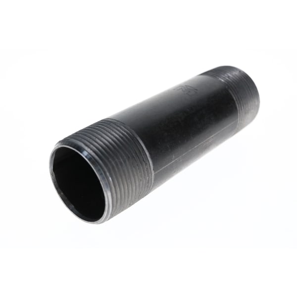 1-1/4" x 5-1/2" - Black Iron Nipple