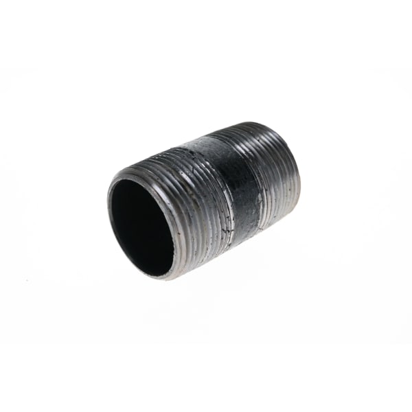 1-1/4" x 3" - Black Iron Nipple