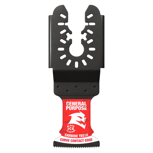 1-1/4" AMPED™ Demo Demon™ Universal Fit Carbide Teeth Oscillating Blades for General Purpose Cuts (3-Pack)