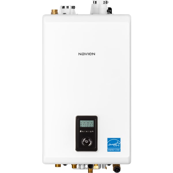 Navien High Efficiency Condensing Combi-Boiler Max Htg Input: 110,000 BTU/h, Max DHW Input: 199,900 BTU/h, Indoor Wall-Hung Residential NCB-240/110H