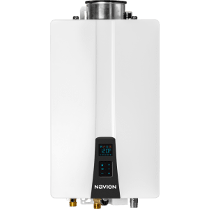 Navien Mid Efficiency Tankless Water Heater Max DHW Input: 160,000 BTU/h, Indoor or Outdoor Wall-Hung, Residential/Commercial NPN-160U-LP