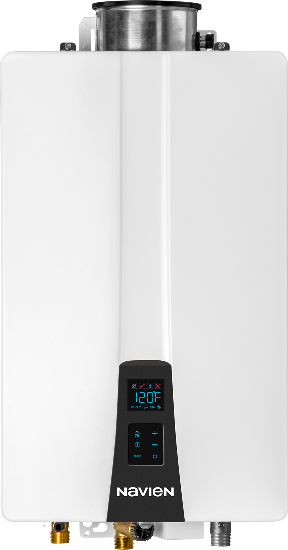 Navien NPN-180U-LP Mid Efficiency Tankless Water Heater, 180,000 BTU, Indoor/Outdoor, Propane