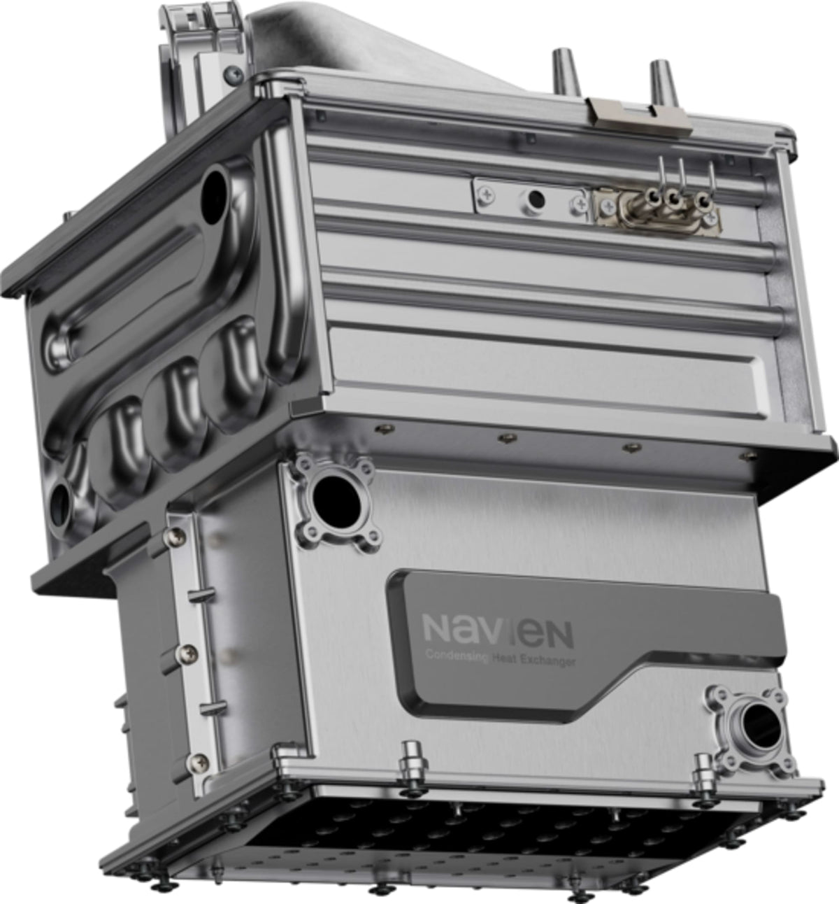 Navien High Efficiency Condensing Combi-Boiler Max Htg Input: 110,000 BTU/h, Max DHW Input: 199,900 BTU/h, Indoor Wall-Hung Residential NCB-240/110H