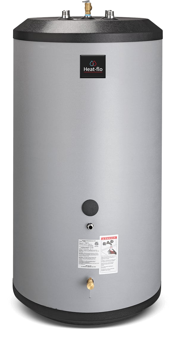 Heat-Flo HF-40 40 Gal Indirect Tank with Top Connections
