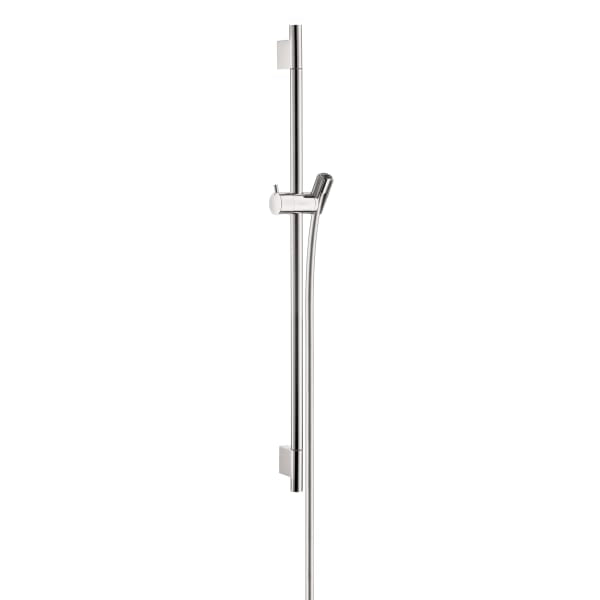 hansgrohe Unica Wallbar S, 24" in Chrome