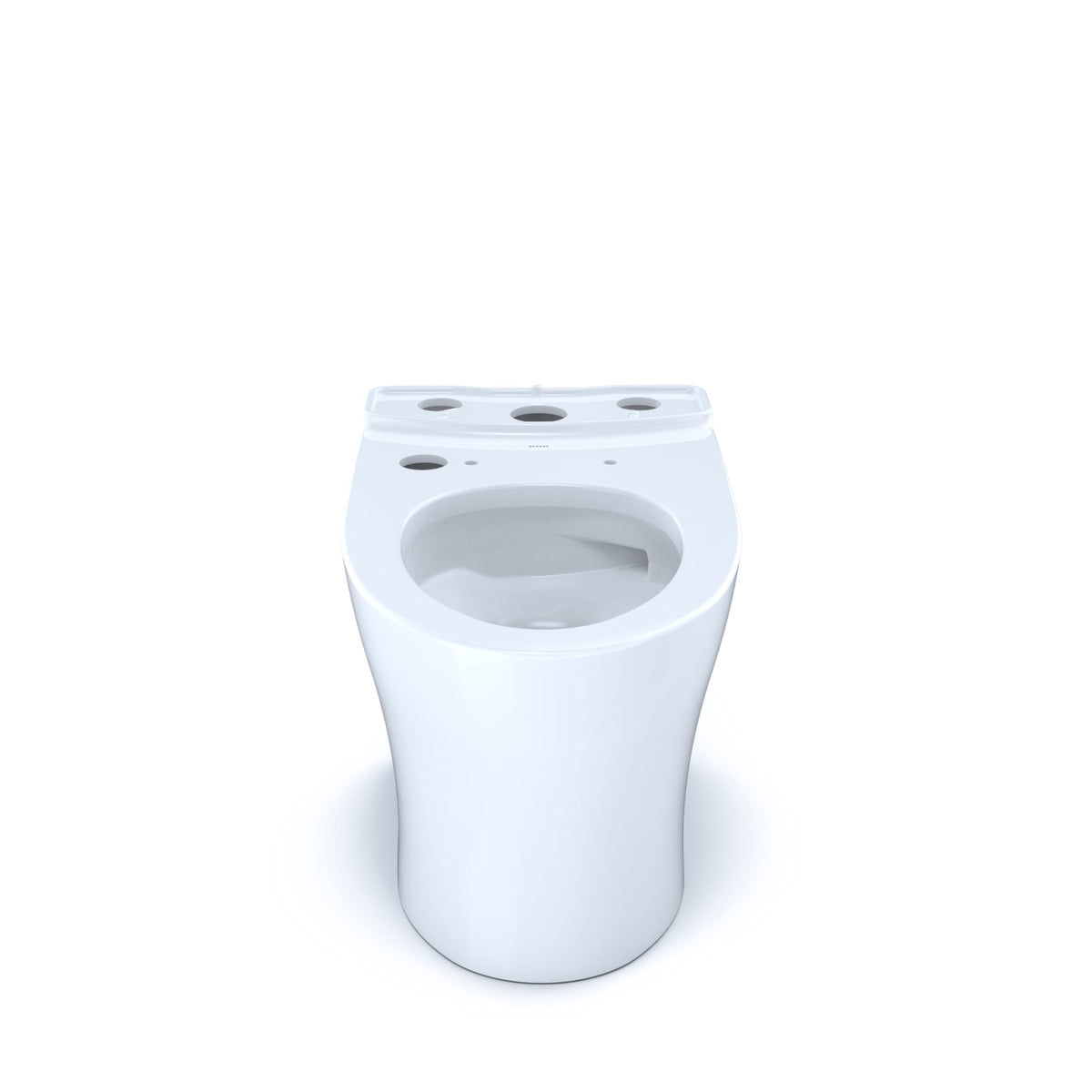 TOTO Aquia IV WASHLET+ Elongated Skirted Toilet Bowl with CEFIONTECT, Cotton White - CT446CEGNT40#01