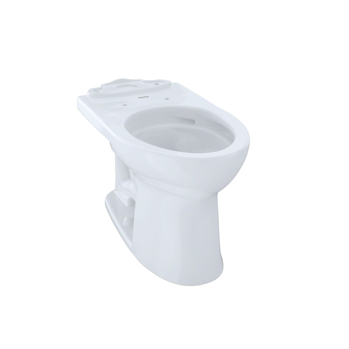 TOTO® Drake® II Universal Height Elongated Toilet Bowl with CEFIONTECT, Cotton White - C454CUFG#01