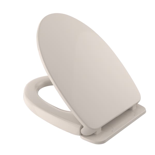 TOTO SoftClose Non Slamming, Slow Close Elongated Toilet Seat and Lid, Sedona Beige - SS124#12