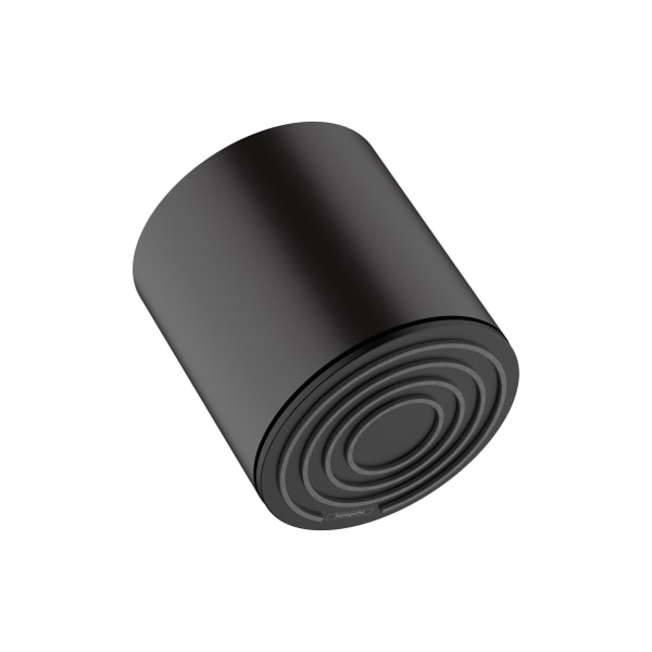 hansgrohe Pulsify S Showerhead 105 1-Jet, 1.75 GPM in Matte Black
