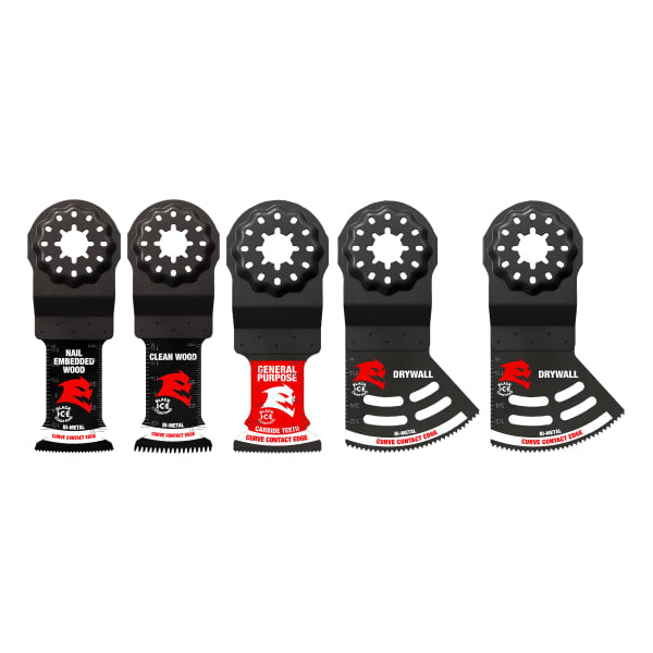 5 pc Starlock General Purpose Oscillating Blade Set (5-Piece)