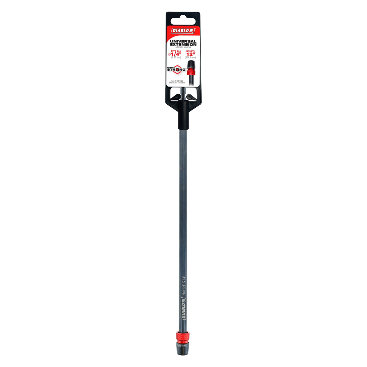 Diablo 1/4" x 12" Universal Extension for Drills
