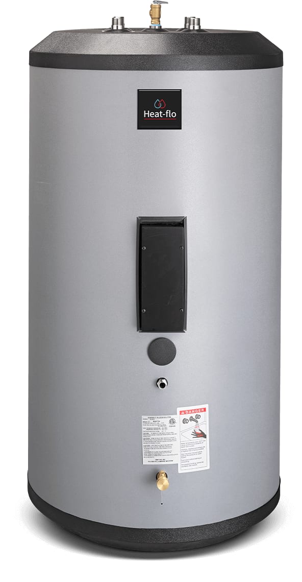 Heat-Flo HF-60-HO-E 60 Gal Indirect Tank Hi Output with Top Connections and Element