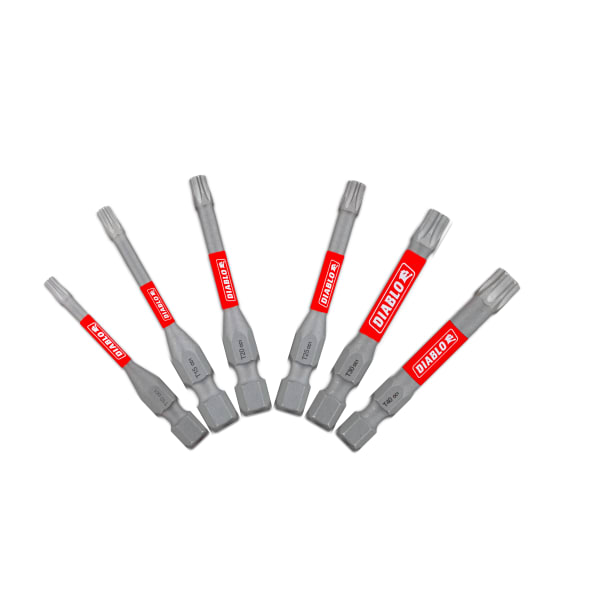 2" Torx Drive Bits (6-Piece)