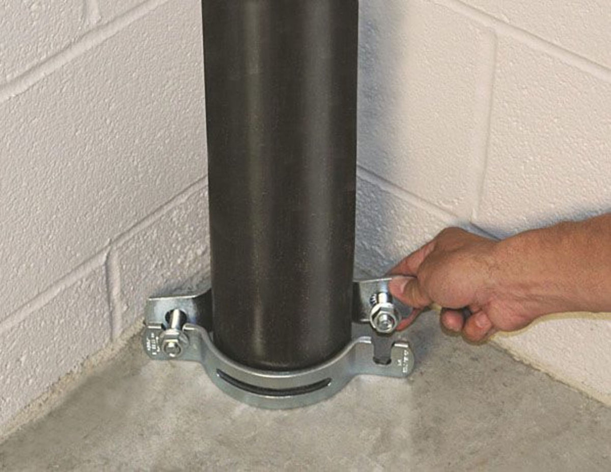 512 nVent CADDY EZ Riser for Close Quarters, 1 1/4" Pipe, 32 DN, 1.66" (43 mm) OD