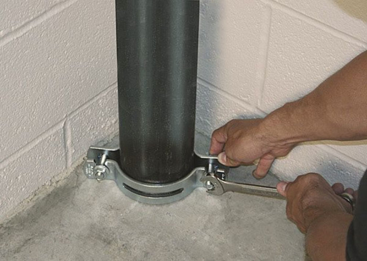 512 nVent CADDY EZ Riser for Close Quarters, 4" Pipe, 100 DN, 4.5" (114 mm) OD