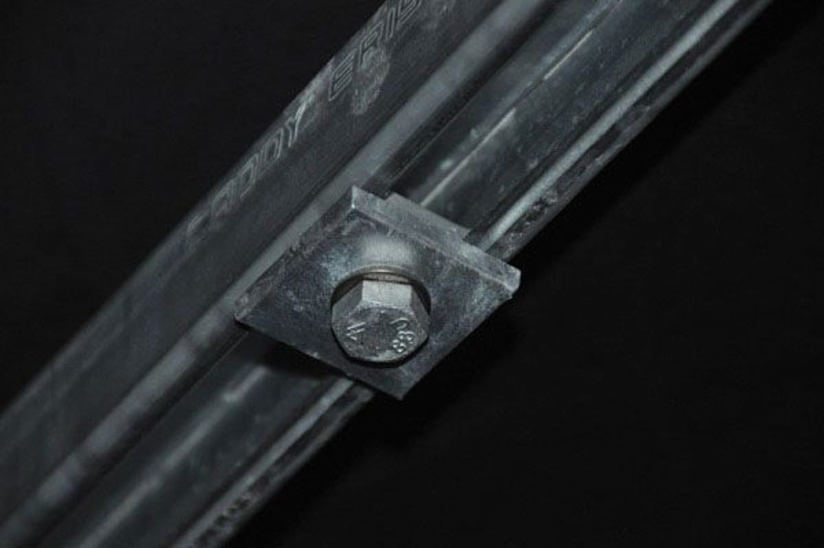 nVent Caddy Square Channel Washer, Steel, EG, 5/16" Rod, 0.375" (9.5 mm) Hole