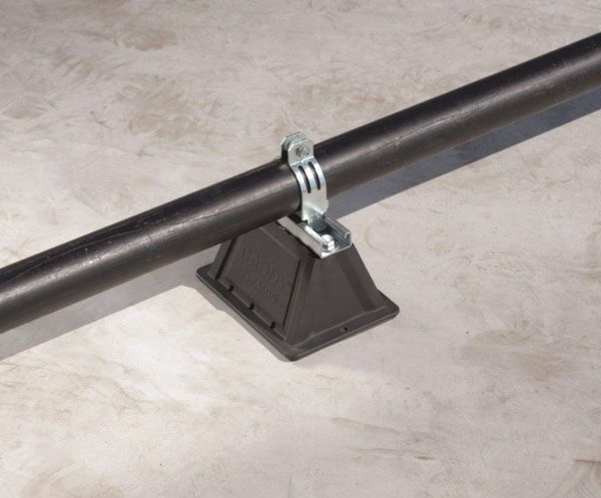nVent CADDY Pyramid ST Fixed Strut Support, 10" x 4.8" (254 mm x 122 mm)