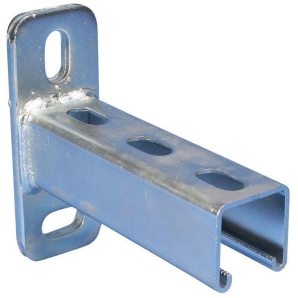 Strut Cantilever Arm Type A, Slotted, Steel, EG, 11.875" x 1.625" x 1.625" x 0.098" (300 mm x 41 mm x 41 mm x 2.5 mm)