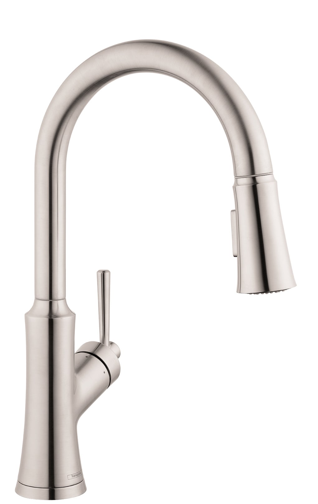 hansgrohe 04793800 Joleena HighArc Kitchen Faucet, 2-Spray Pull-Down, 1.75 GPM in Stainless Steel Optic