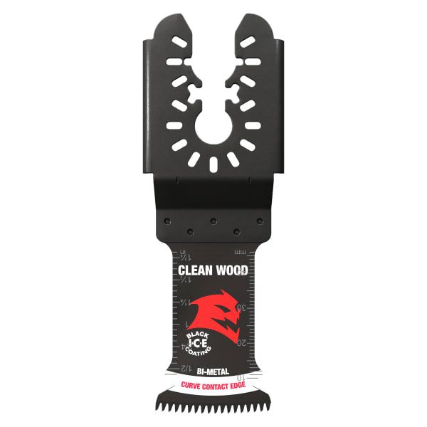 1-1/4" Demo Demon™ Universal Fit Bi-Metal Oscillating Blades for Clean Wood (3-Pack)