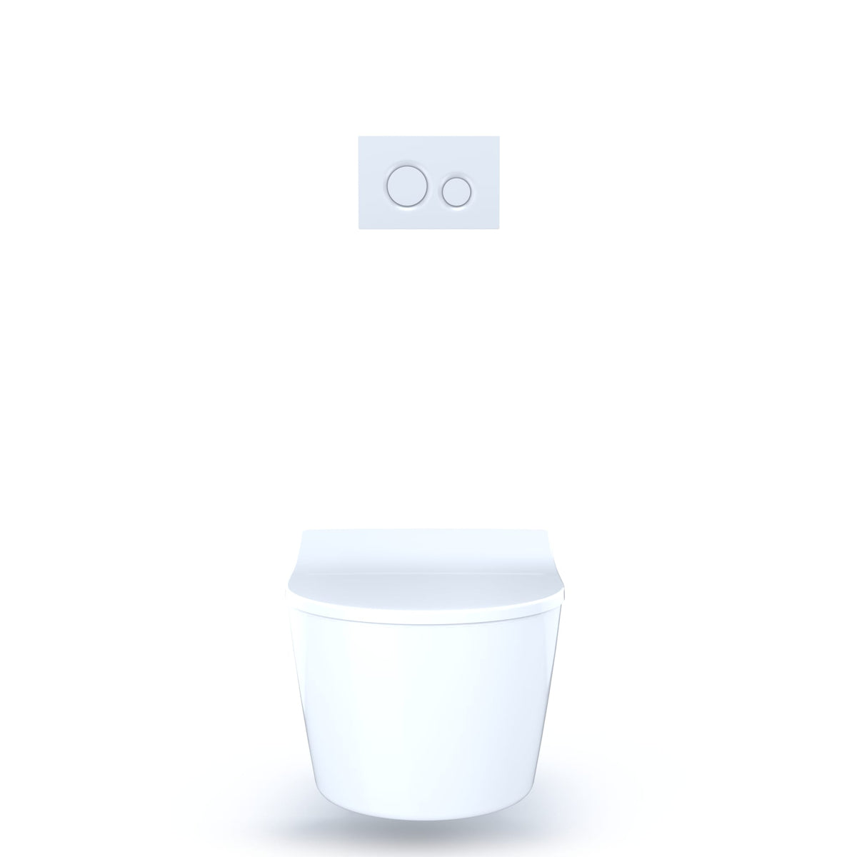 TOTO® DuoFit® In-Wall Toilet Tank with Dual-Max® Dual-Flush 1.28 and 0.9 GPF System with Copper Supply - WT172M