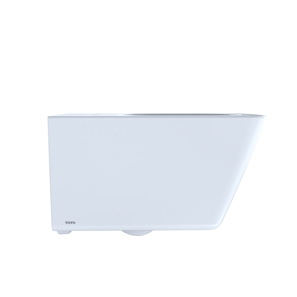 TOTO® SP Wall-Hung Contemporary Square-Shape Dual Flush 1.28 and 0.9 GPF Toilet with CEFIONTECT®- CT449CFG#01