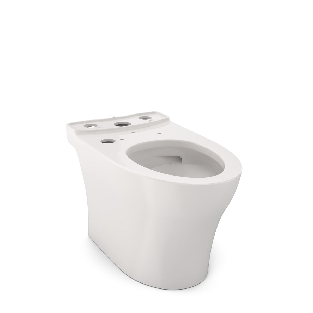 Toto CT446CEGNT40#11 Aquia IV WASHLET+ Elongated Skirted Toilet Bowl with CEFIONTECT, Colonial White