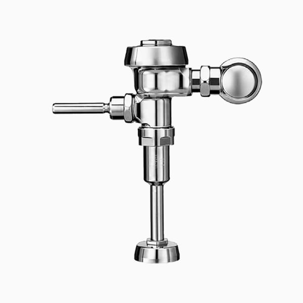 Royal® Manual Flushometer (ROYAL 186-1) Water conservation is aided by the ADA-compliant, non-hold-open handle, which prevents urinal from exceeding intended Flushvolume - in Polished Chrome
