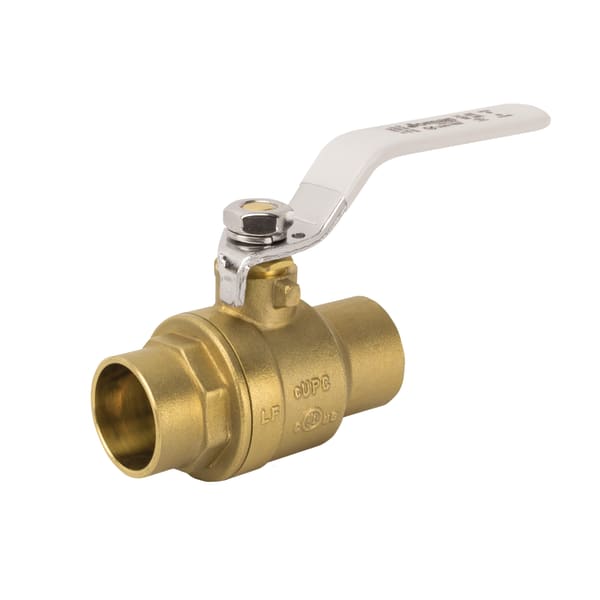 1" Sweat - Full Port, 2 Piece, Solder Connectiopn, 600 WOG
